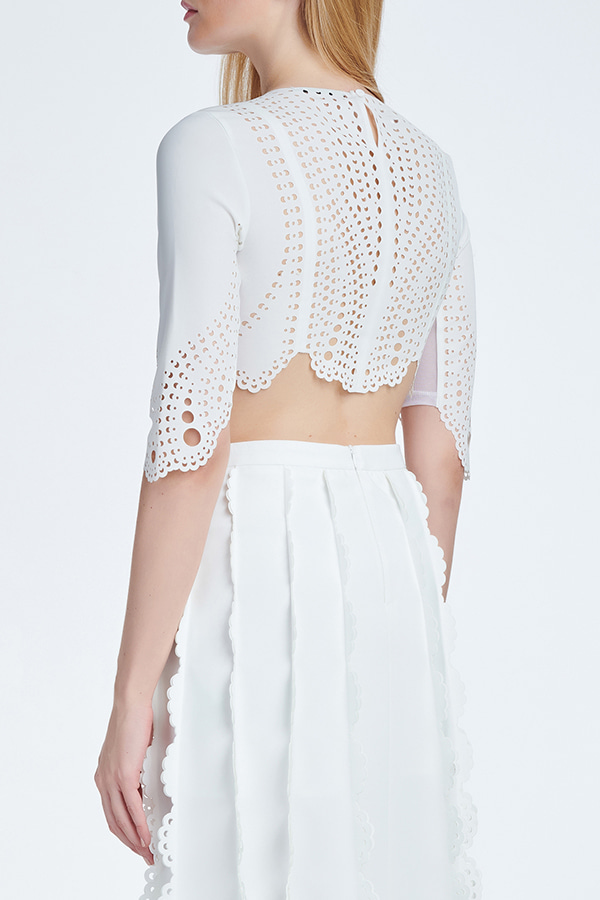 ΜΠΛΟΥΖΑ CUTCUUTUR - WHITE